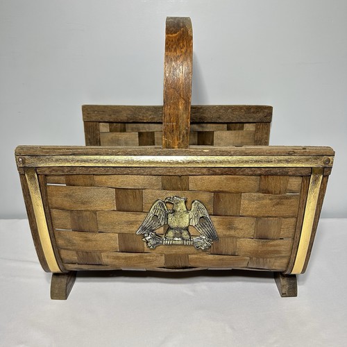 Vintage putney log basket - vintage,