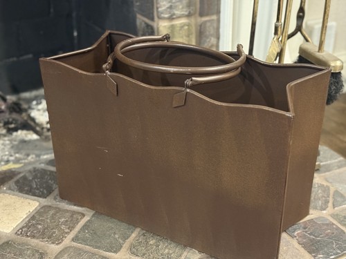 Vintage metal tote bin - vintage,