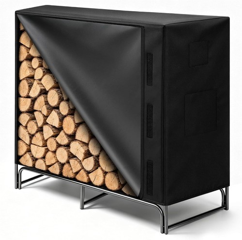 4ft heavy duty firewood rack - duty,