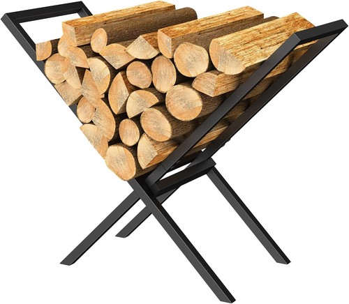 Firewood rack indoor - indoor, wood