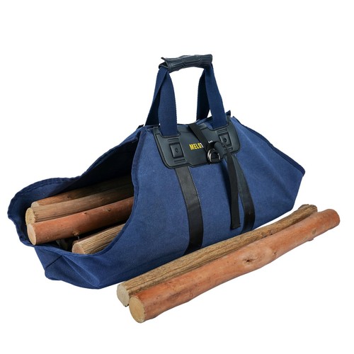 Durable canvas firewood - canvas, log