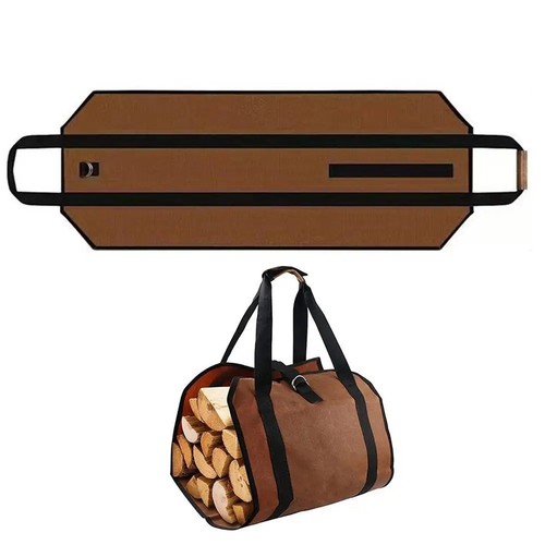 Firewood log carrier bag heavy - firewood,