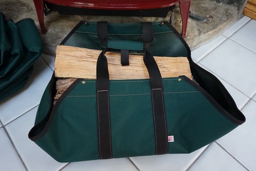 Firewood log carrier tote - log, carrier/tote