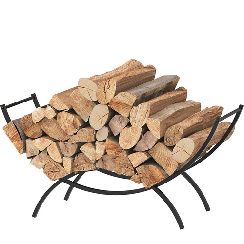 Indoor firewood rack - firewood, fireplace