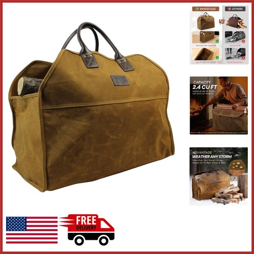 Water resistant canvas - canvas, log