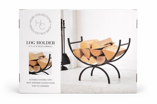Wrought iron log - wrought,
