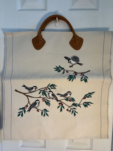 Rare vtg bean canvas - vtg, log