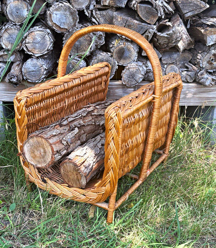 Hand woven polish made - made, wicker