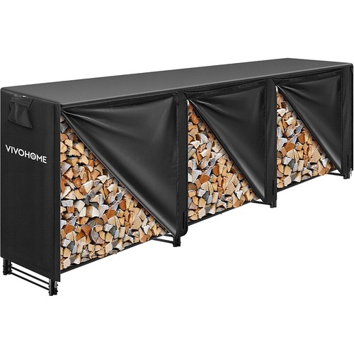 12ft heavy duty firewood rack - 12ft,