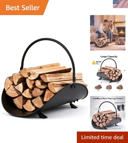Amagabeli fireplace log holder - amagabeli,
