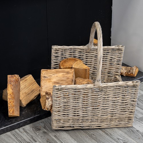 Greywash willow log firewood - log,