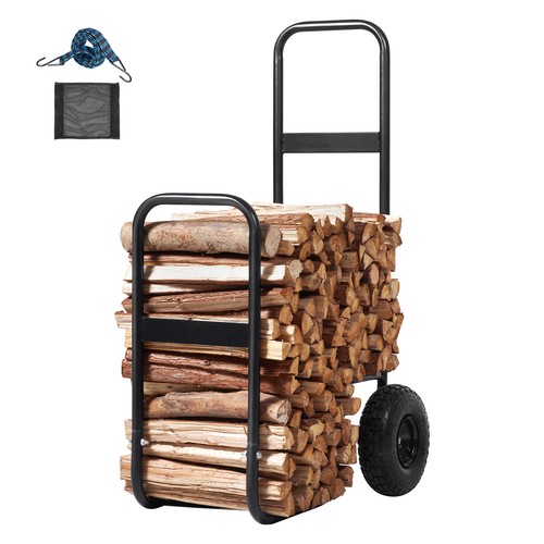 Uimoso firewood log cart with - uimoso,