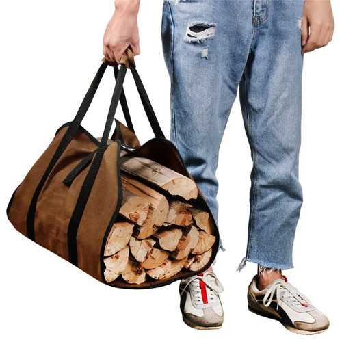 Fireplace firewood log carrier - fireplace,