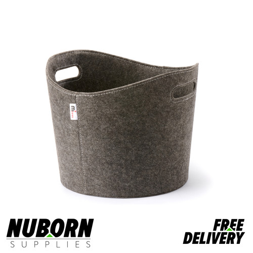 Felt firewood basket ø - -, 39cm