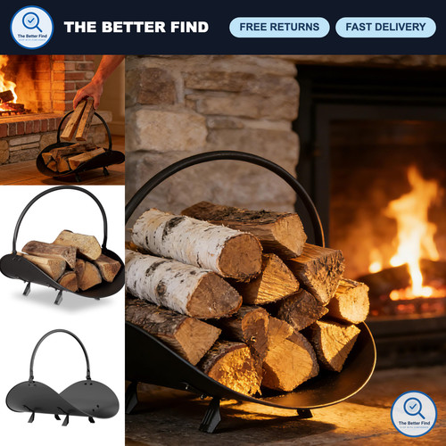 Firewood rack log holder - firewood,