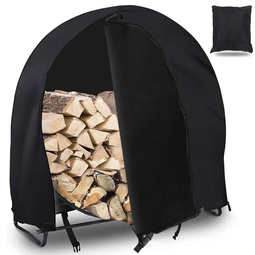 Firewood log hoop cover - log,