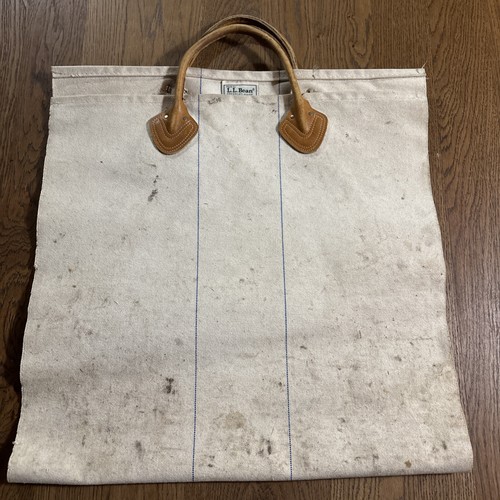Vintage bean canvas log - vintage,