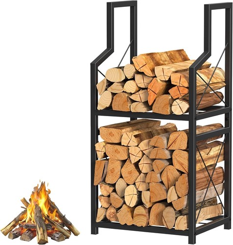 Tier firewood rack holder - firewood,