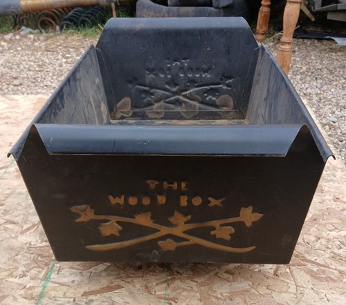 Stamped steel painted - painted, log